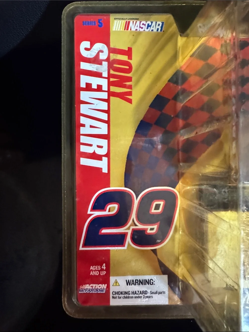Tony Stewart NASCAR #29 Red and Gold Racing Figure DC2